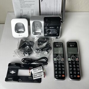 AT&T BL102-2 Cordless Phone Answering System w/ Call Block & 2 Handsets  📞🇺🇸